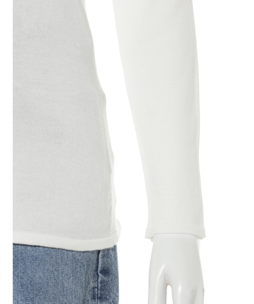 Mila Owen（ミラオーウェン）の「ハイネックニット（ニット/セーター・レディース・ホワイト/ピンク/グレー・FREE）」の11枚目の写真