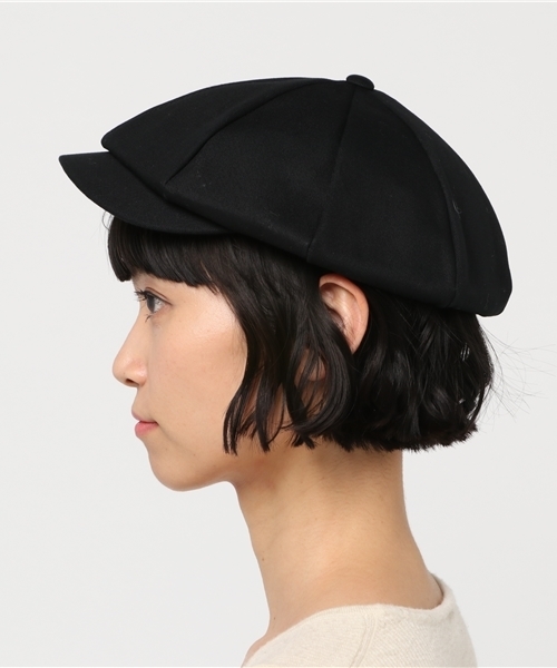 PUNYUS（プニュズ）の「キャスケット（キャスケット・レディース・ブラック・FREE）」の2枚目の写真