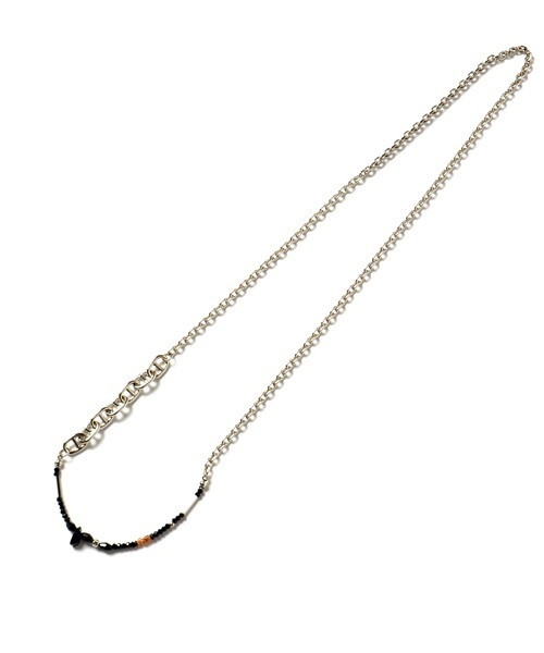 SHIPS JET BLUE（シップスジェットブルー）の「SHIPS JET BLUE: ストーンチェーンネックレス■（ネックレス・メンズ・グリーン/レッド/ブラック/ライトブルー・ONE SIZE）」の8枚目の写真