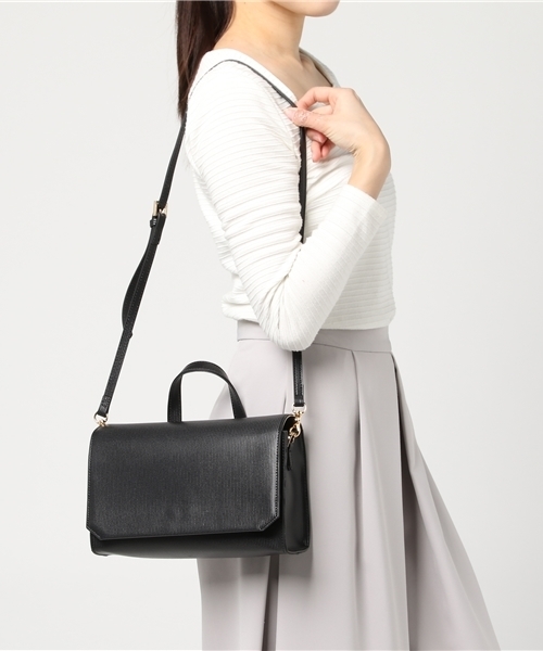 MuseR（ミュザー）の「【MuseR】2WAYミニショルダーバッグ/MU-17S1234（ショルダーバッグ・レディース・ベージュ/ブラック・FREE）」の10枚目の写真