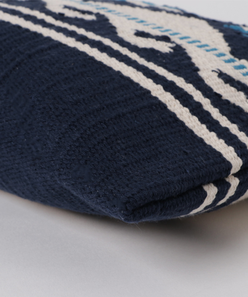 Kahiko（カヒコ）の「【Kahiko】ヴィンテージ調ウェーブクラッチバッグ（クラッチバッグ・レディース・ホワイト/ブルー・FREE）」の4枚目の写真