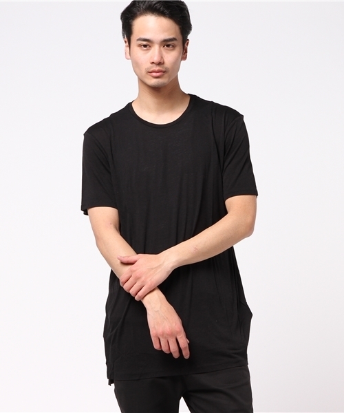 ALLSAINTS（オールセインツ）の「TOWER CREW T-SHIRT（Tシャツ/カットソー・メンズ・ブルー/ブラウン/ブラック・SMALL/X-SMALL/LARGE）」の10枚目の写真