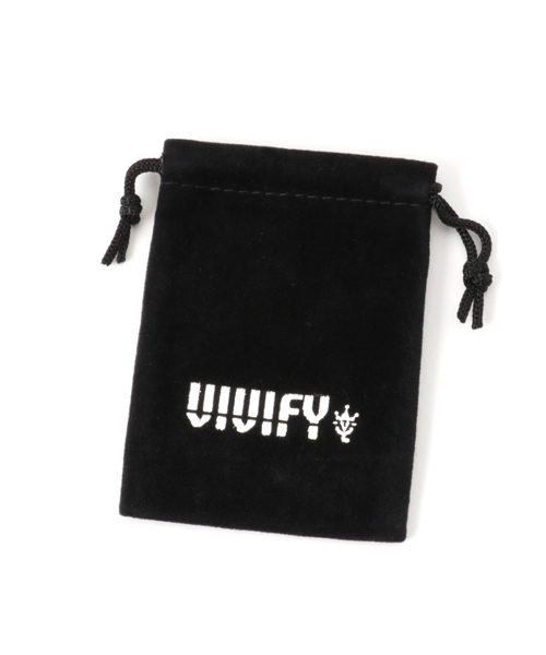 VIVIFY(ビビファイ)の「ボディピアス(S)/ハンマー/約13~12ゲージ(ピアス(片耳用)・メンズ・シルバー×ブラック・FREE)」の3枚目の写真