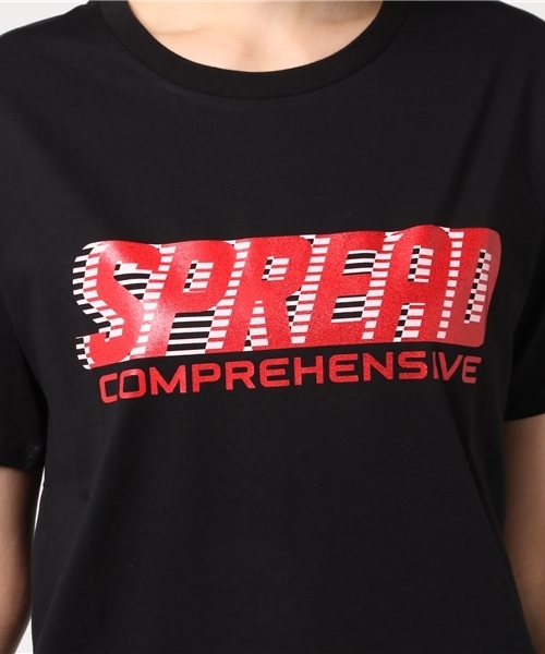 WEGO（ウィゴー）の「WEGO/グリッターロゴプリントカットソー（Tシャツ/カットソー・レディース・サックスブルー/ブラック・FREE）」の8枚目の写真