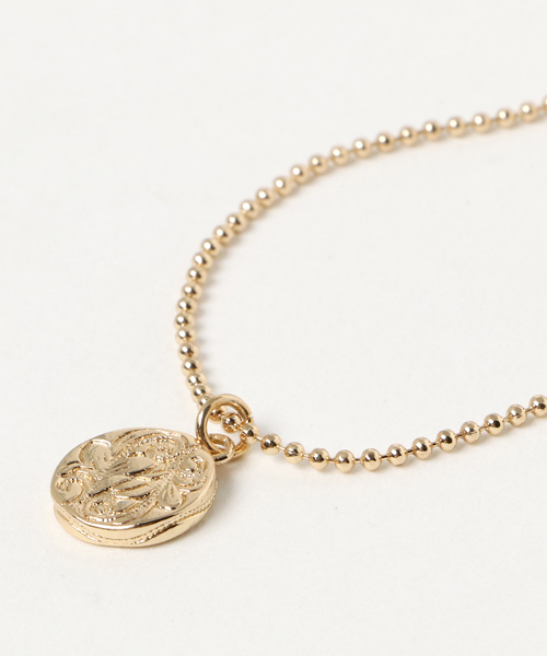 Kahiko（カヒコ）の「【Kahiko】マイレコインネックレス（ネックレス・レディース・ゴールド/ピンクゴールド/シルバー・FREE）」の4枚目の写真