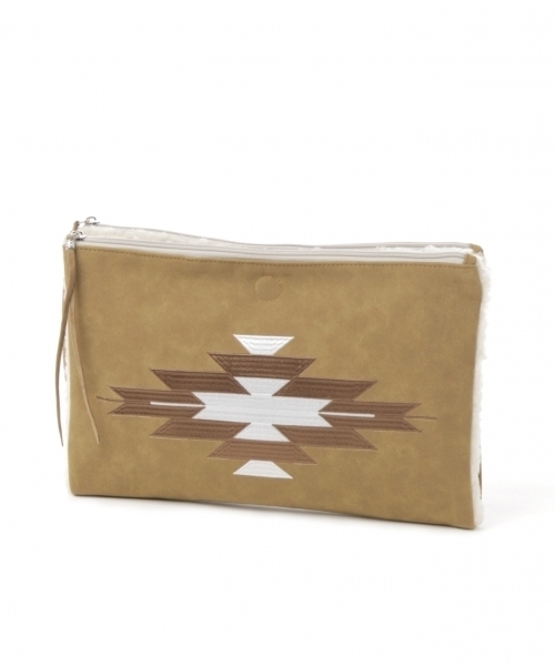 GLOBAL WORK（グローバルワーク）の「リバーシブルクラッチ/766083（クラッチバッグ・メンズ・ブラウン/ネイビー・FREE）」の7枚目の写真