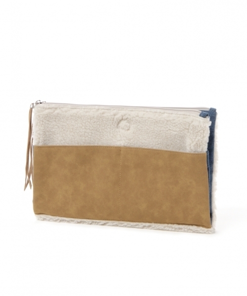 GLOBAL WORK（グローバルワーク）の「リバーシブルクラッチ/766083（クラッチバッグ・メンズ・ブラウン/ネイビー・FREE）」の10枚目の写真