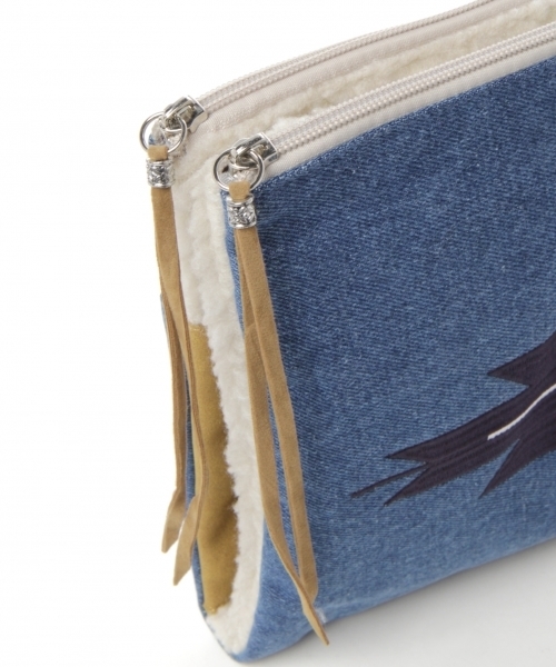 GLOBAL WORK（グローバルワーク）の「リバーシブルクラッチ/766083（クラッチバッグ・メンズ・ブラウン/ネイビー・FREE）」の6枚目の写真