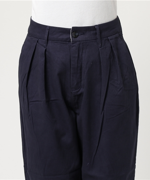 earth music&ecology（アースミュージックアンドエコロジー）の「USA COTTONチノパンツ(テーパード)（チノパンツ・レディース・ネイビー/ベージュ/カーキ・L/M/S）」の7枚目の写真