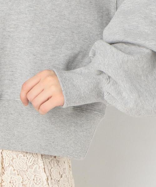 Another Edition(アナザーエディション)の「バックロゴパーカー(パーカー・レディース・ライトグレー/ワインレッド・FREE)」の8枚目の写真