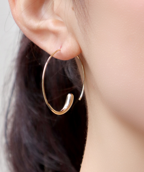 florist（フローリスト）の「3種ニッケルフリーティアドロップピアス（ピアス（両耳用）・レディース・A/B/C/D/E/F・FREE）」の3枚目の写真