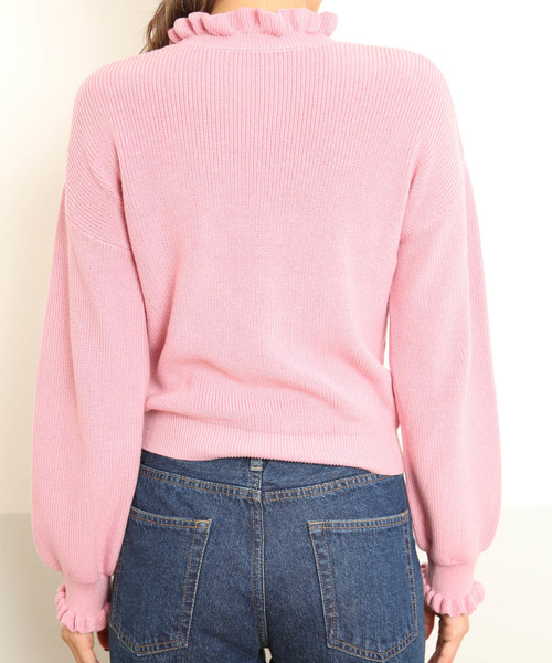 FREE'S MART(フリーズマート)の「畦フリルミニハイネックニット(ニット/セーター・レディース・ホワイト/ブラック/ピンク/ホワイト系その他・FREE)」の13枚目の写真