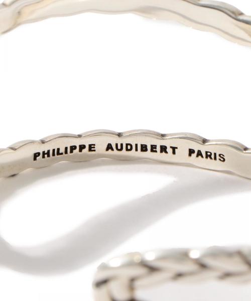 PHILIPPE AUDIBERT（フィリップ オーディベール）の「【WEB限定】◎PHILIPPE AUDIBERT ツイストクロスブレス SIL / Fillan bracelet / フィリップオーディベール（ブレスレット・レディース・シルバー・ﾌﾘ-）」の4枚目の写真