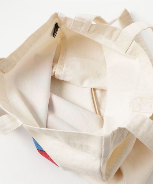 Sync.(スィンク)の「Sync.【D*FACE】HERRINGBONE 2WAY TOTE BAG "HATE"(トートバッグ・メンズ・オフホワイト/オリーブ・FREE)」の5枚目の写真