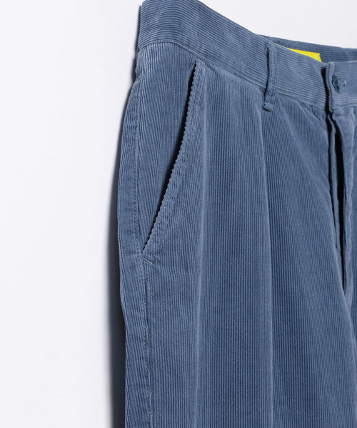 NECESSARY or UNNECESSARY(ネセサリーオアアンネセサリー)の「NECESSARY or UNNECESSARY / ワイド コーデュロイ パンツ <MEN>(その他パンツ・メンズ・ブラウン/ブルー・30inch/32inch)」の8枚目の写真