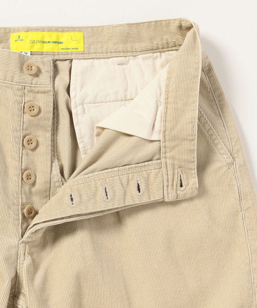 NECESSARY or UNNECESSARY(ネセサリーオアアンネセサリー)の「NECESSARY or UNNECESSARY / ワイド コーデュロイ パンツ <MEN>(その他パンツ・メンズ・ブラウン/ブルー・30inch/32inch)」の19枚目の写真