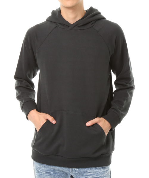 TopIsm（トップイズム）の「ビッグシルエット バイオウォッシュ スウェトパーカー プルオーバー（パーカー・メンズ・カーキ/ブラック/グレー/ホワイト/ベージュ/ピンク・L/M）」の13枚目の写真