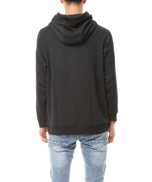 TopIsm（トップイズム）の「ビッグシルエット バイオウォッシュ スウェトパーカー プルオーバー（パーカー・メンズ・カーキ/ブラック/グレー/ホワイト/ベージュ/ピンク・L/M）」の15枚目の写真