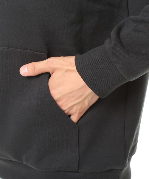 TopIsm（トップイズム）の「ビッグシルエット バイオウォッシュ スウェトパーカー プルオーバー（パーカー・メンズ・カーキ/ブラック/グレー/ホワイト/ベージュ/ピンク・L/M）」の17枚目の写真