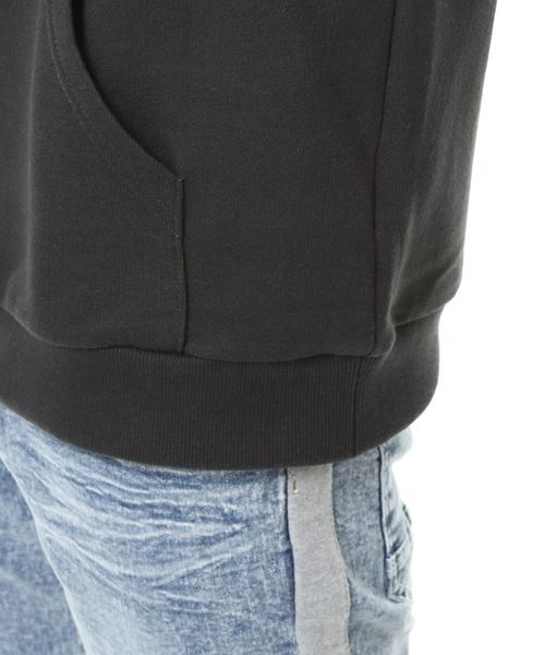 TopIsm（トップイズム）の「ビッグシルエット バイオウォッシュ スウェトパーカー プルオーバー（パーカー・メンズ・カーキ/ブラック/グレー/ホワイト/ベージュ/ピンク・L/M）」の18枚目の写真