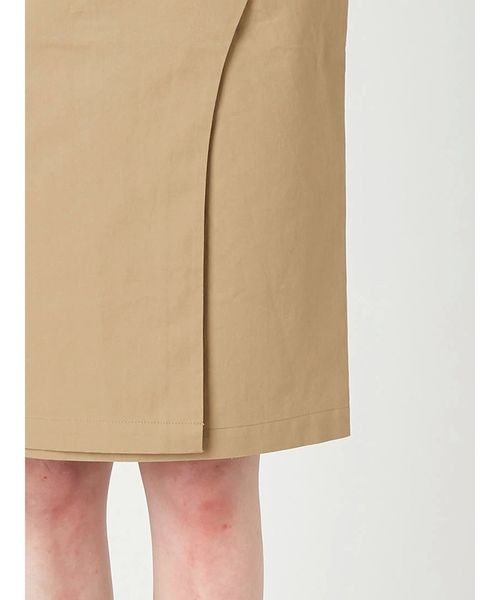 EMODA（エモダ）の「WRAPミディスカート（スカート・レディース・ブラック/ベージュ/カーキ・MEDIUM/SMALL）」の10枚目の写真