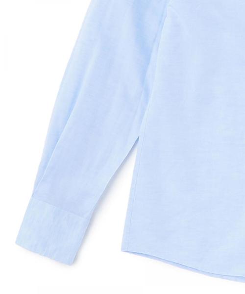 District UNITED ARROWS（ディストリクト ユナイテッドアローズ）の「＜District UNITED ARROWS（ディストリクト ユナイテッドアローズ）＞ ボタンダウン シャツ ◆（シャツ/ブラウス・メンズ・ホワイト/ライトブルー・38cm/39cm）」の5枚目の写真