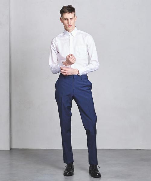 District UNITED ARROWS（ディストリクト ユナイテッドアローズ）の「＜District UNITED ARROWS（ディストリクト ユナイテッドアローズ）＞ ボタンダウン シャツ ◆（シャツ/ブラウス・メンズ・ホワイト/ライトブルー・38cm/39cm）」の12枚目の写真