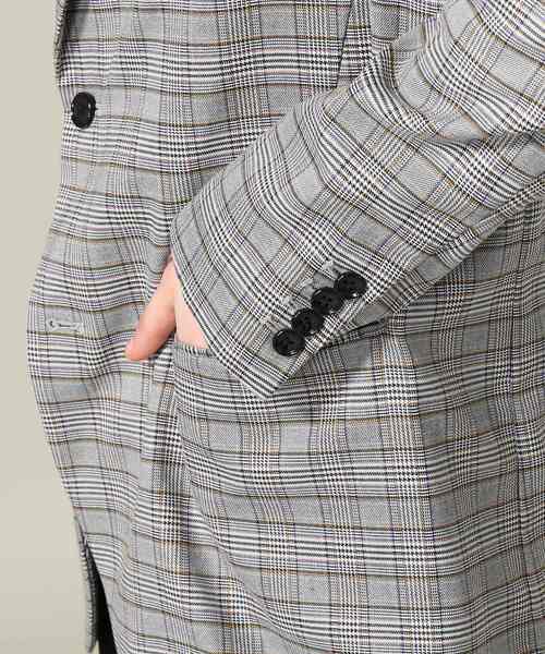 JOINT WORKS(ジョイントワークス)の「エンブロイダリーグレンチェックJKT(テーラードジャケット・メンズ・チャコールグレー/ネイビー・MEDIUM/LARGE)」の12枚目の写真