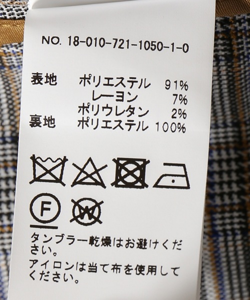 JOINT WORKS(ジョイントワークス)の「エンブロイダリーグレンチェックJKT(テーラードジャケット・メンズ・チャコールグレー/ネイビー・MEDIUM/LARGE)」の18枚目の写真