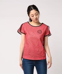 BILLABONG レディース【ACTIVE】トレーニングUVカラーブロックTシャツ