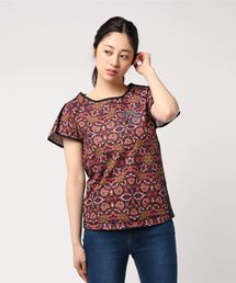 BILLABONG レディース【ACTIVE】トレーニングUVカラーブロックTシャツ
