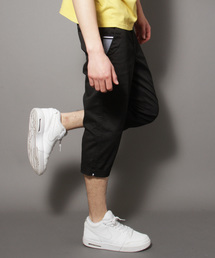Dominate 2点セット T/Cウエストストレッチメッシュベルト付クロップドトパンツ