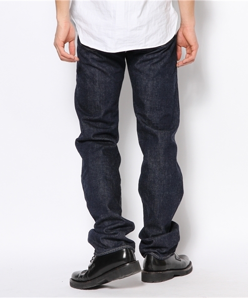 Made in JAPAN denime (wide straight)（メイドインジャパンデニム　ワイドストレート）の「WWⅡ type-One Wash-（デニムパンツ・メンズ・インディゴブルー・27inch/31inch/30inch/33inch/29inch/36inch）」の3枚目の写真