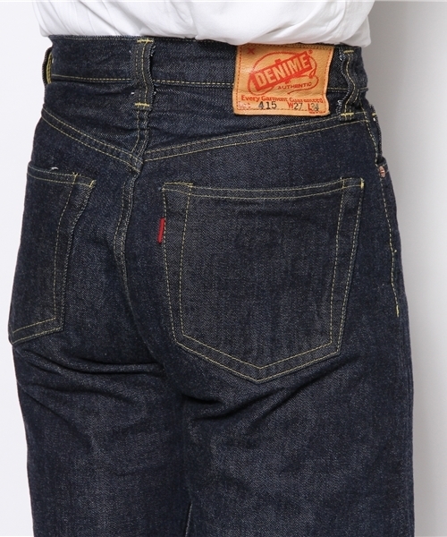 Made in JAPAN denime (wide straight)（メイドインジャパンデニム　ワイドストレート）の「WWⅡ type-One Wash-（デニムパンツ・メンズ・インディゴブルー・27inch/31inch/30inch/33inch/29inch/36inch）」の6枚目の写真