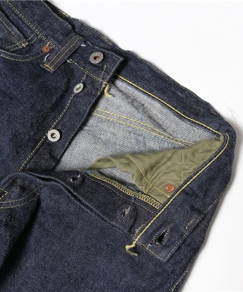 Made in JAPAN denime (wide straight)（メイドインジャパンデニム　ワイドストレート）の「WWⅡ type-One Wash-（デニムパンツ・メンズ・インディゴブルー・27inch/31inch/30inch/33inch/29inch/36inch）」の9枚目の写真