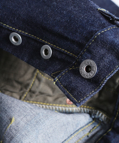 Made in JAPAN denime (wide straight)（メイドインジャパンデニム　ワイドストレート）の「WWⅡ type-One Wash-（デニムパンツ・メンズ・インディゴブルー・27inch/31inch/30inch/33inch/29inch/36inch）」の20枚目の写真