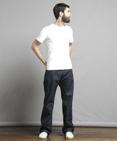 Made in JAPAN denime (wide straight)（メイドインジャパンデニム　ワイドストレート）の「WWⅡ type-One Wash-（デニムパンツ・メンズ・インディゴブルー・27inch/31inch/30inch/33inch/29inch/36inch）」の15枚目の写真