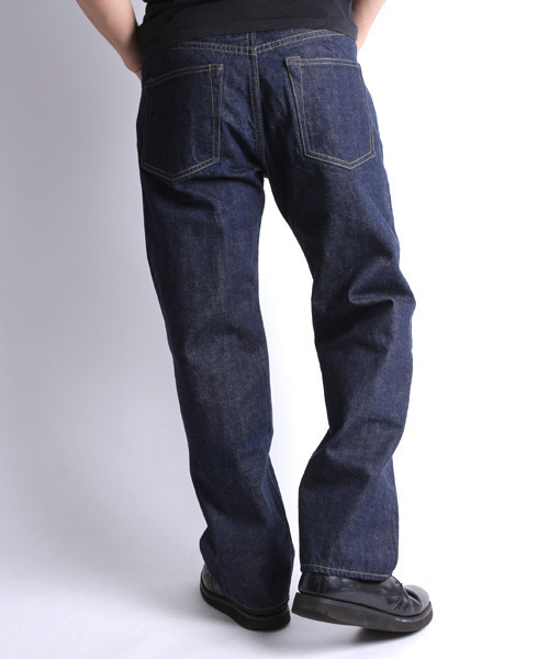 Made in JAPAN denime (wide straight)（メイドインジャパンデニム　ワイドストレート）の「WWⅡ type-One Wash-（デニムパンツ・メンズ・インディゴブルー・27inch/31inch/30inch/33inch/29inch/36inch）」の22枚目の写真