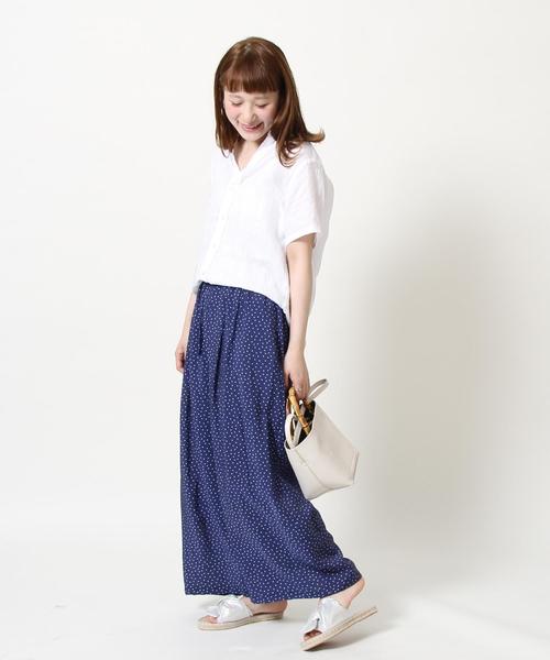 coen(コーエン)の「ヴィンテージサテンドットプリントパンツ(ドット柄パンツ)(その他パンツ・レディース・ネイビー/ブラック・MEDIUM/LARGE)」の18枚目の写真