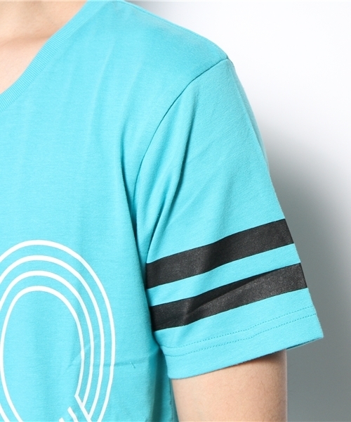 WEGO(ウィゴー)の「WEGO/フットボールTee(S)(Tシャツ/カットソー・メンズ・ブルー/ターコイズブルー/ワイン/ブラック/ホワイト・MEDIUM/LARGE)」の10枚目の写真