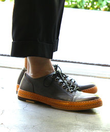 whoop-de-doo | whoop-de-doo/フープディドゥ（377493） ヌメ革巻き レザースニーカー(スニーカー)