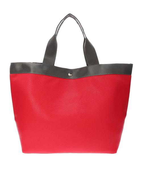 AMERICAN HOLIC（アメリカンホリック）の「BIGテープハンドルトート（トートバッグ・レディース・ネイビー/ブラック/パープル/ピンク/レッド/オフホワイト・FREE）」の10枚目の写真