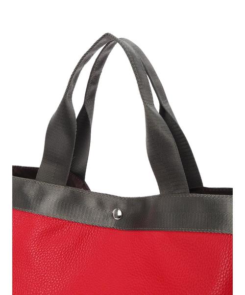 AMERICAN HOLIC（アメリカンホリック）の「BIGテープハンドルトート（トートバッグ・レディース・ネイビー/ブラック/パープル/ピンク/レッド/オフホワイト・FREE）」の14枚目の写真