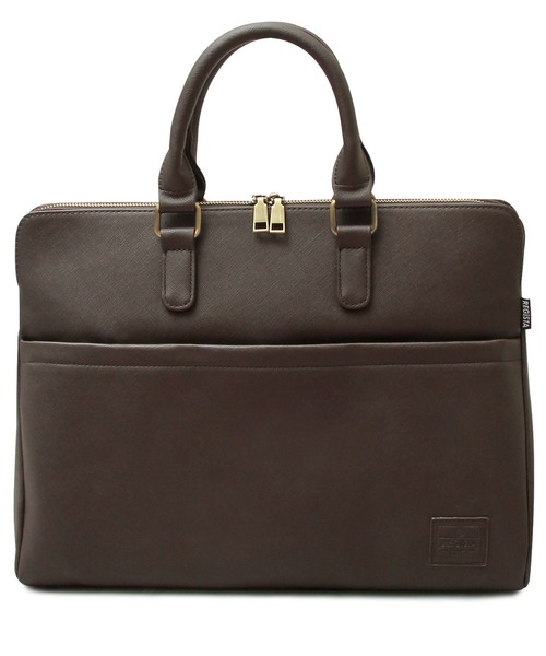 ８(eight)（エイト）の「ビジネスバッグ PUレザー（ビジネスバッグ・メンズ・ブラック/ダークブラウン/キャメル/ブラック系その他/ブラウン系その他/ブラック系その他2/ネイビー/グレー/グレー系その他・FREE）」の8枚目の写真