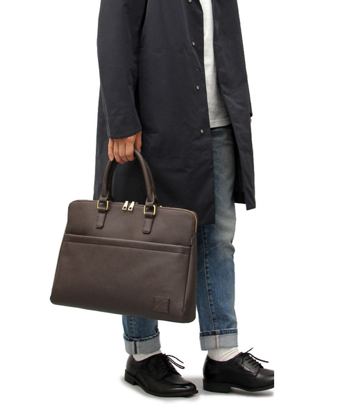 ８(eight)（エイト）の「ビジネスバッグ PUレザー（ビジネスバッグ・メンズ・ブラック/ダークブラウン/キャメル/ブラック系その他/ブラウン系その他/ブラック系その他2/ネイビー/グレー/グレー系その他・FREE）」の22枚目の写真