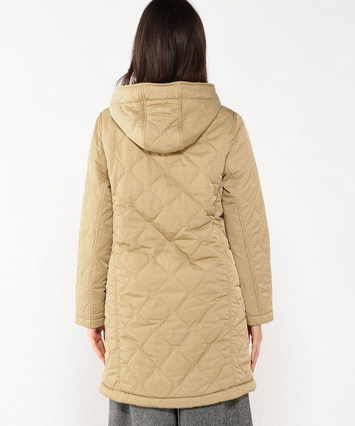 DECOY SINCE 1981（デコイシンスイチキュウハチイチ）の「波柄ボアキルトコート（ダウンジャケット/コート・レディース・ベージュ/ネイビー・11号/9号/13号）」の9枚目の写真