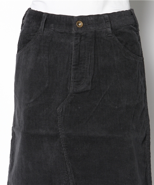 coen（コーエン）の「コーデュロイロングスカート（スカート・レディース・ブラック/ベージュ/ケリー・MEDIUM/LARGE）」の6枚目の写真