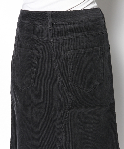 coen（コーエン）の「コーデュロイロングスカート（スカート・レディース・ブラック/ベージュ/ケリー・MEDIUM/LARGE）」の7枚目の写真