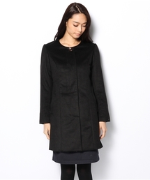 Soareak | ノーカラーシャギーコート(その他アウター)