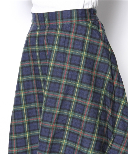 WEGO（ウィゴー）の「WEGO/チェックフレアボリュームスカート（スカート・レディース・グリーン/レッド・FREE）」の5枚目の写真